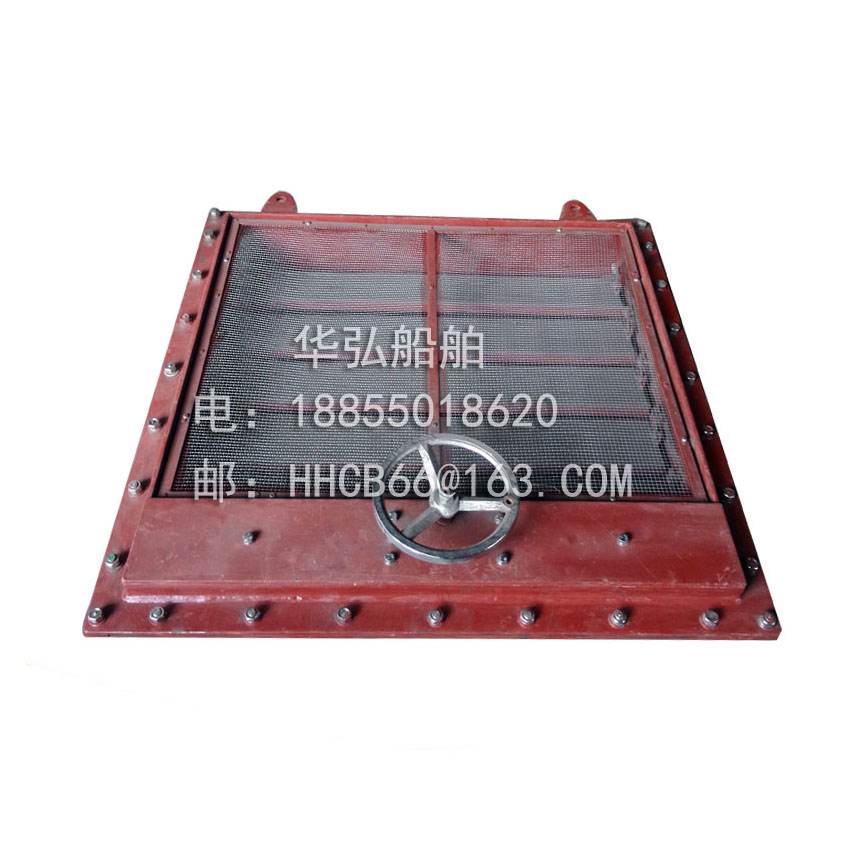 Hand wheel watertight shutter