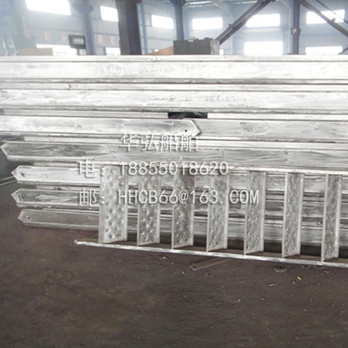 Aluminum inclined ladder