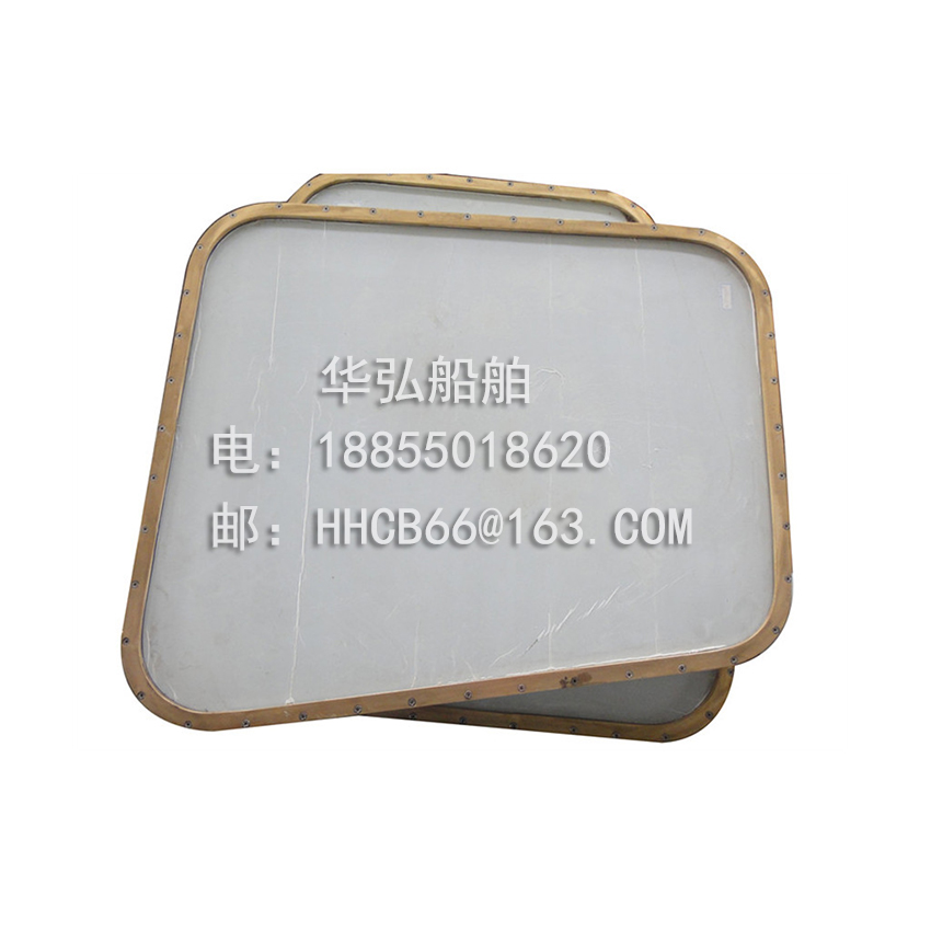 Copper fixed rectangular window