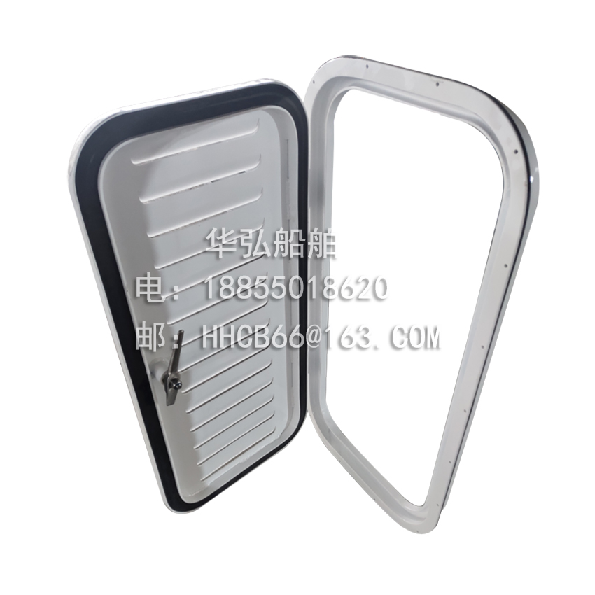 Weathertight aluminum door