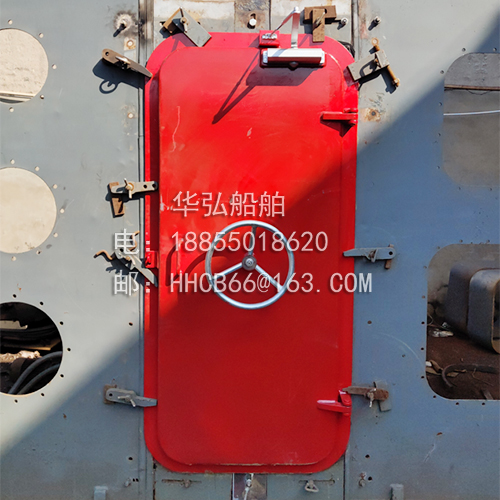 Steel weathertight door